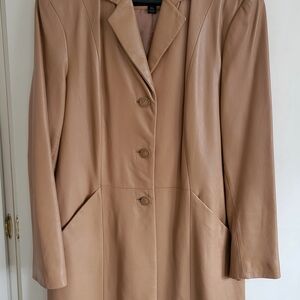 Vintage Wilson’s Leather Pelle Studio Womens Jacket Beige/Camel Size XL